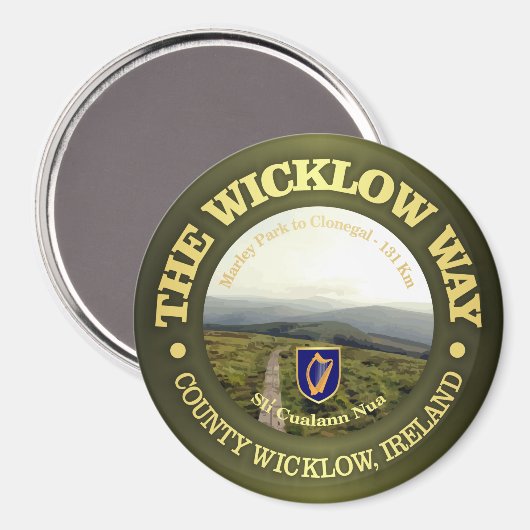 De Wicklow Way Magneet (Voorkant / Achterkant)