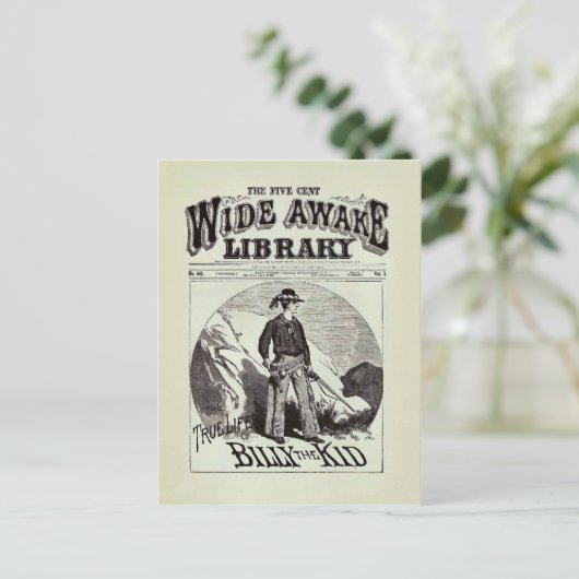 De Wide Awake Library - Billy The Kind -  Briefkaart (Staand voorkant)