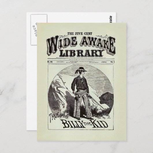 De Wide Awake Library - Billy The Kind - Briefkaart (Voorkant / Achterkant)