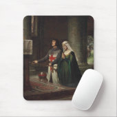 De Widmung (Middeleeuwse Ridder en Zijn Dame) Muismat (Met muis)