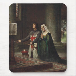 De Widmung (Middeleeuwse Ridder en Zijn Dame) Muismat