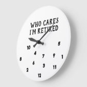 DE **WIE ZORGT DAT IK TERUG** KLOT GROTE KLOK (Hoek)