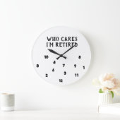 DE **WIE ZORGT DAT IK TERUG** KLOT GROTE KLOK (Huis)