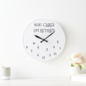 DE **WIE ZORGT DAT IK TERUG** KLOT GROTE KLOK (Huis)