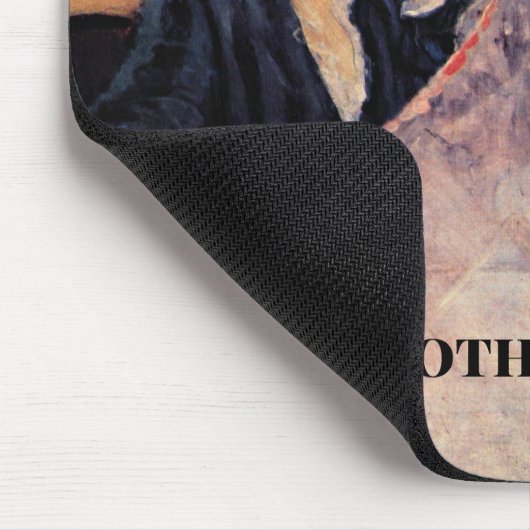 De wieg, beroemd schilderij, muismat (Hoek)