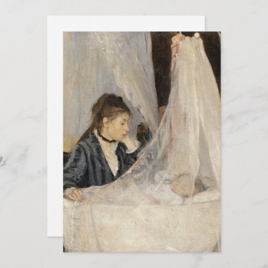 De wieg | Berthe Morisot (Voorkant / Achterkant)