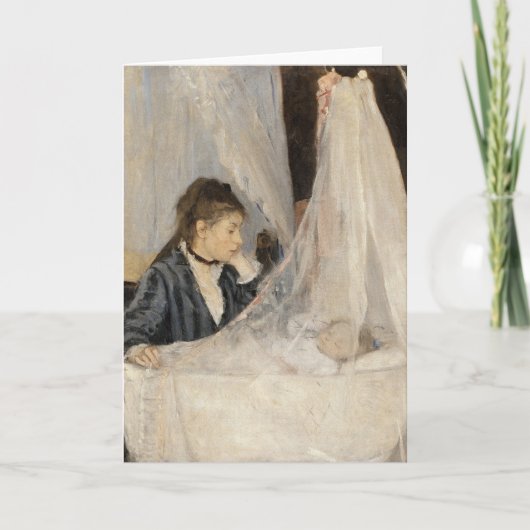 De wieg | Berthe Morisot Kaart (Voorkant)