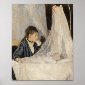 De wieg | Berthe Morisot Poster (Voorkant)