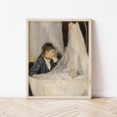 De wieg | Berthe Morisot Poster