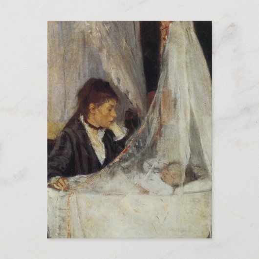 De wieg van Berthe Morisot Briefkaart (Voorkant)