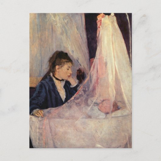 De wieg van Berthe Morisot Briefkaart (Voorkant)