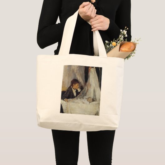 De wieg van Berthe Morisot Grote Tote Bag (Voorkant (product))