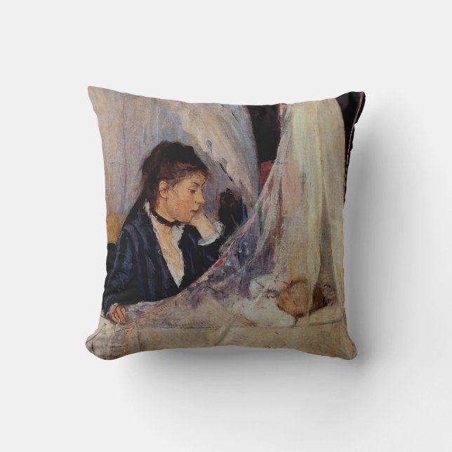 De wieg van Berthe Morisot Kussen (Voorkant)