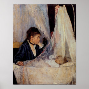 De wieg van Berthe Morisot Poster