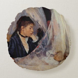 De wieg van Berthe Morisot Rond Kussen