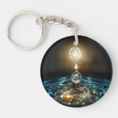 De Wieg van het Leven_Digitale Kunst Sleutelhanger (Voorkant)