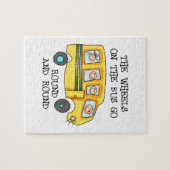 DE WIELEN OP DE BUS LEGPUZZEL (Horizontaal)