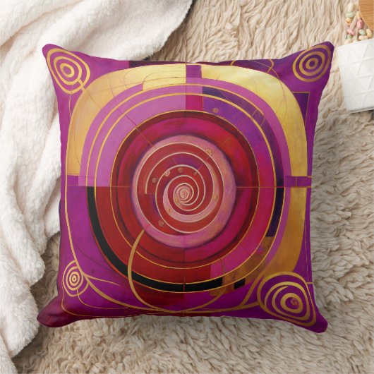 De wielen van tijdkussen kussen (Deken)