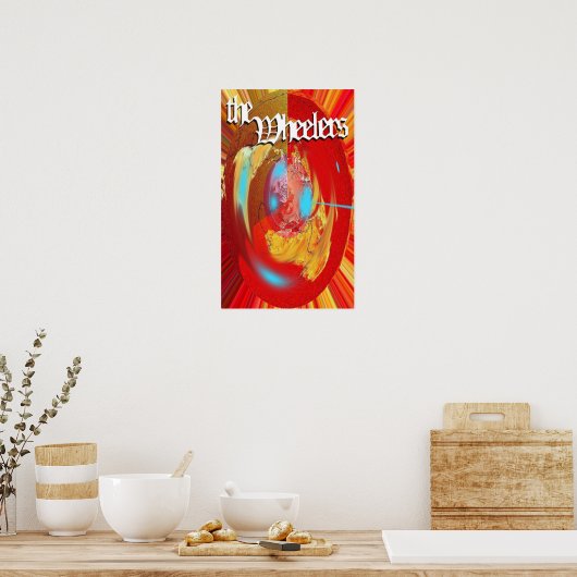 De Wielers. Poster (Keuken)