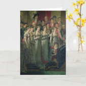 De Wijding en Josephine van Napoleon Kaart (Gele Bloem)