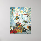 De wijding van water op Theophany Canvas Afdruk (Voorkant)