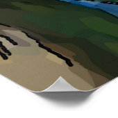 De wijn, geeft tekst, Poster uit (Hoek)