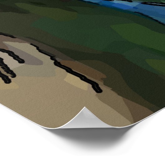 De wijn, geeft tekst, Poster uit (Hoek)