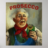 De wijn, geeft tekst, Poster uit (Voorkant)