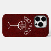 De wijn is het antwoord Hoesje-Mate iPhoneGeval Case-Mate iPhone Case (Achterkant (horizontaal))