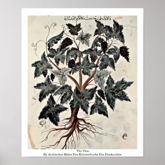 De wijn poster (Voorkant)