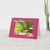 De wijn van het terras kaart (Voorkant)