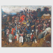 De wijn van Sint-Maarten, Pieter Bruegel Cadeaupapier (Vlak)