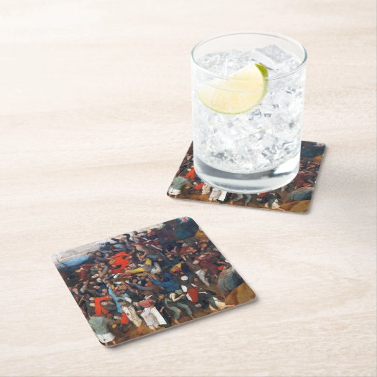 De wijn van Sint-Maarten, Pieter Bruegel Kartonnen Onderzetters (Insitu)