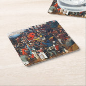 De wijn van Sint-Maarten, Pieter Bruegel Kartonnen Onderzetters (Schuin)