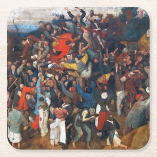 De wijn van Sint-Maarten, Pieter Bruegel Kartonnen Onderzetters