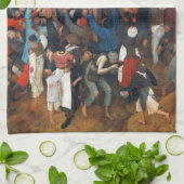 De wijn van Sint-Maarten, Pieter Bruegel Theedoek (Gevouwen)