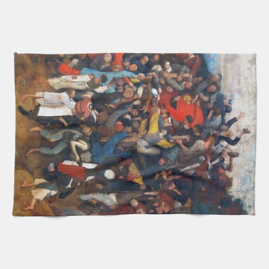 De wijn van Sint-Maarten, Pieter Bruegel Theedoek (Horizontaal)