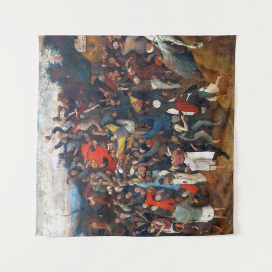 De wijn van Sint-Maarten, Pieter Bruegel Wandkleed (Voorkant)