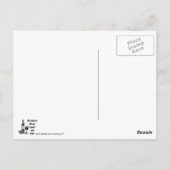 De wijn verbetert met de leeftijd, ik verbeter met briefkaart (Achterkant)