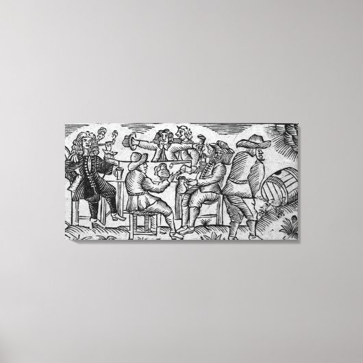 De wijnCoopers zijn van Canvas Afdruk (Voorkant)