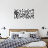 De wijnCoopers zijn van Canvas Afdruk (Insitu (Slaapkamer))