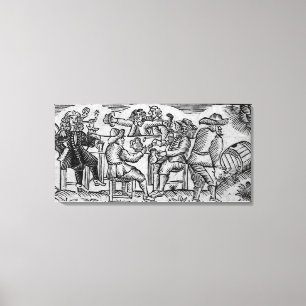 De wijnCoopers zijn van Canvas Afdruk