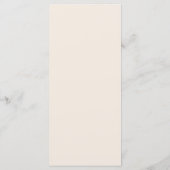 De Wijngaard Menu (Achterkant)