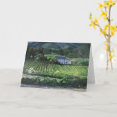 De Wijngaard van Napa Kaart (Gele Bloem)