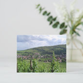 De wijngaarden van de Elzas Briefkaart (Staand voorkant)