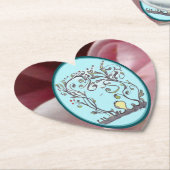 De wijngaarden van de lente willen enkel wat vun p kartonnen onderzetters (Gekanteld)