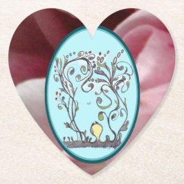 De wijngaarden van de lente willen enkel wat vun p kartonnen onderzetters