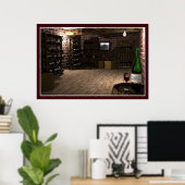 De wijnkelder (Guest Vineyards) Poster (Thuiskantoor)