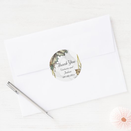 De wijnmakerij sticker (Envelop)