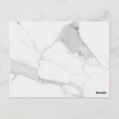 De wijnmakerij trouwuitnodiging briefkaart (Achterkant)